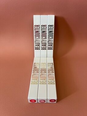 beautycounter set of 6 Statement Maker satin lipstick New